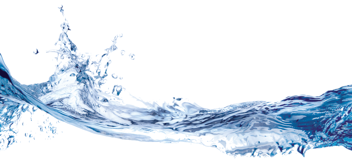 Sauberes Trinkwasser im Glas